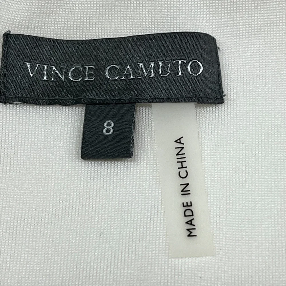 VINCE CAMUTO Partially Lined Ivory Skater Skirt!